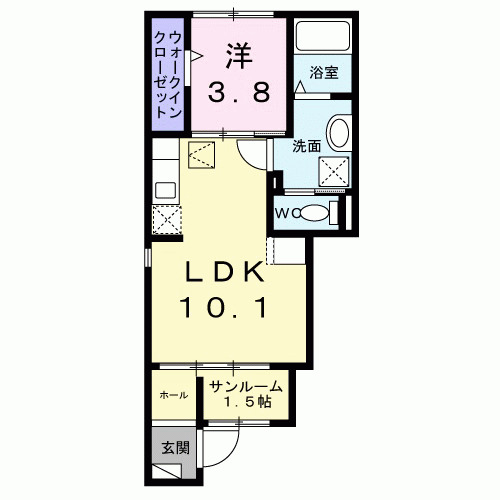 FOURの間取り
