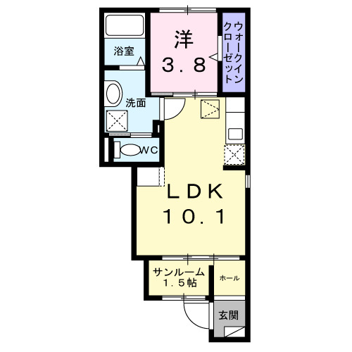 FOURの間取り
