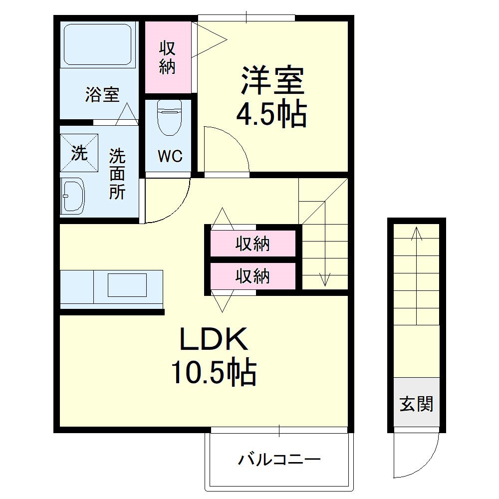 グラン・ブルーVの間取り