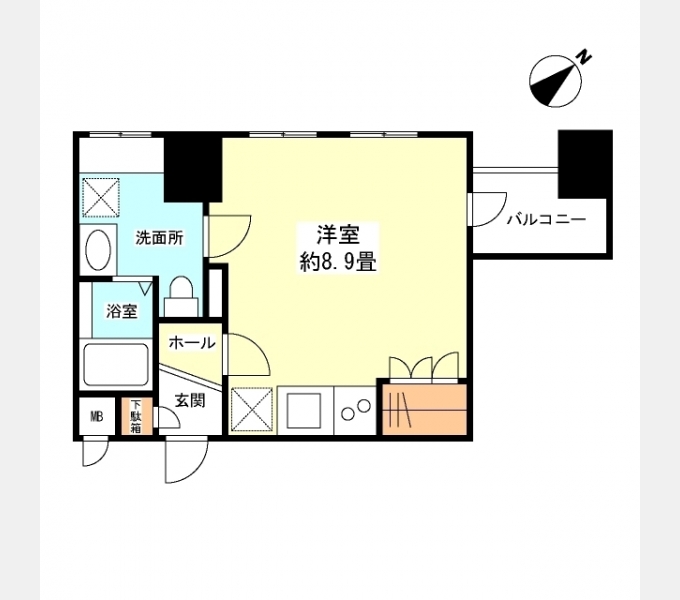 グランカーサ新宿御苑の間取り