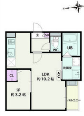 Jack izumiⅠの間取り