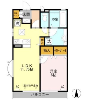 エレフセリアの間取り