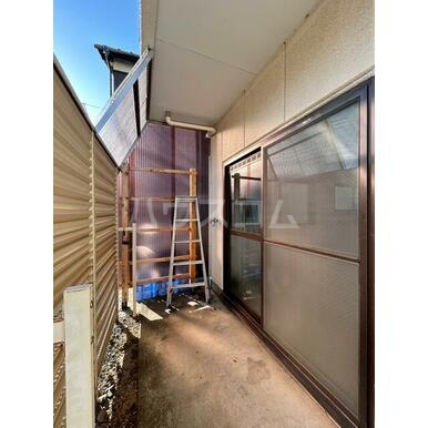 10/23 バルコニー