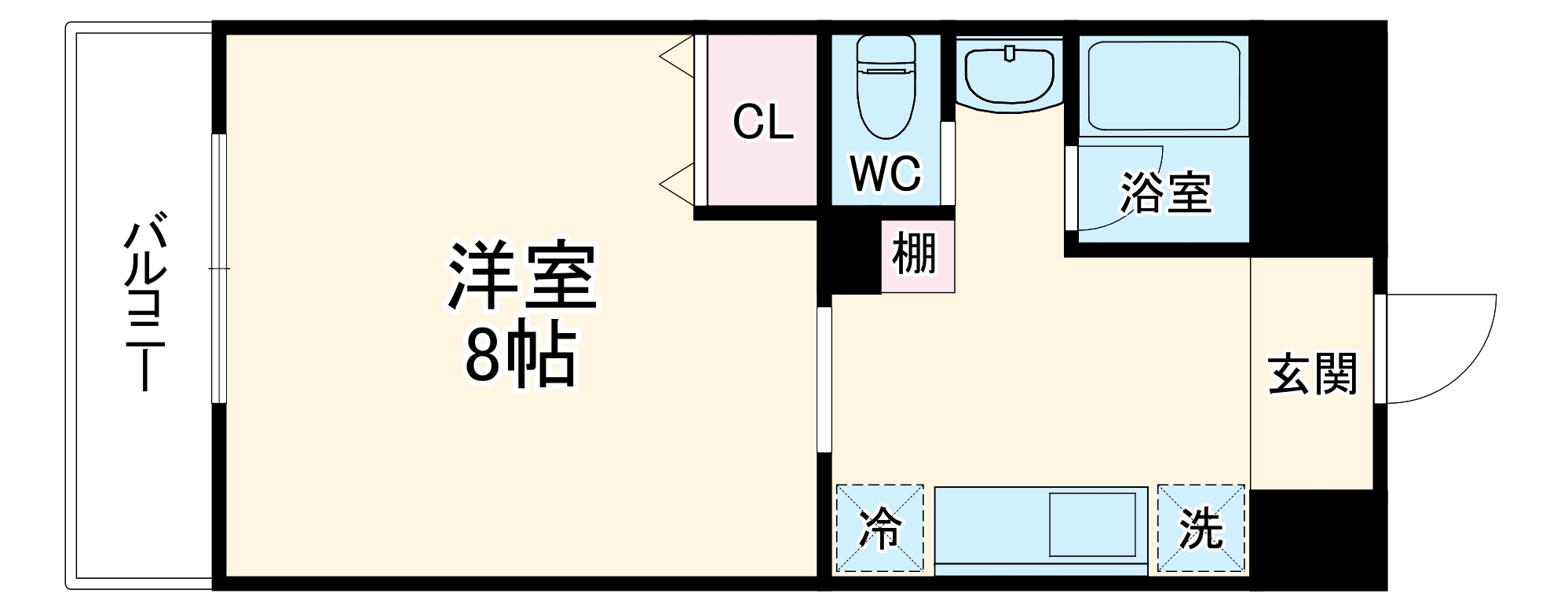 ソナーレ溝の口の間取り