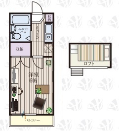 b'CASA行田re-bornの間取り