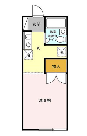 フラット目白の間取り