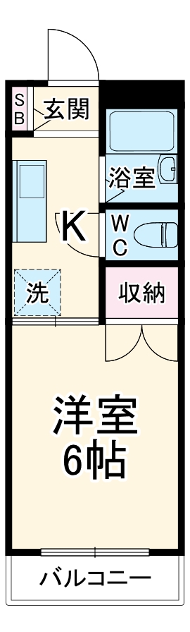 プラザ5の間取り