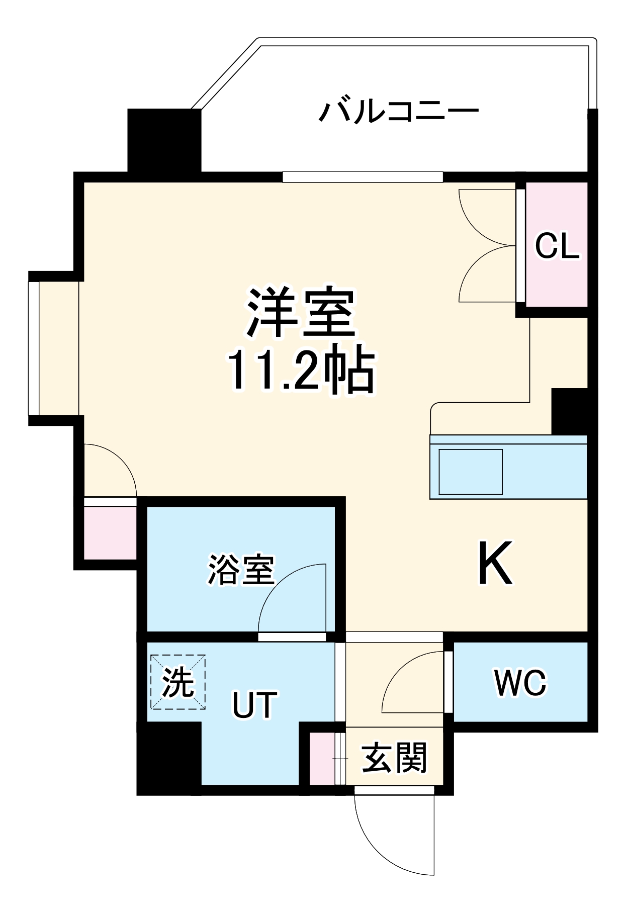 シティライフ明が丘の間取り