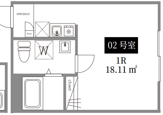 柴又の完工年月(2026年3月)築の賃貸アパートの間取り