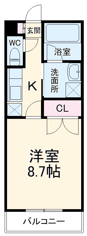 ゾンネンハイムアマノⅡの間取り