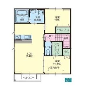 サンパティークの間取り