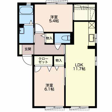 Fleur Sakuraの間取り