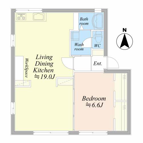 ディアスブリッツァBの間取り