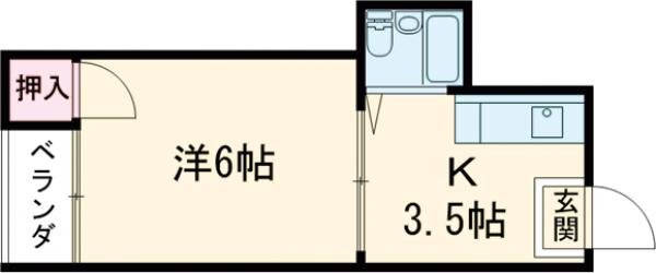 シモン堀川の間取り