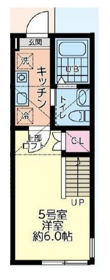 シティハイツ新磯野2号棟の間取り