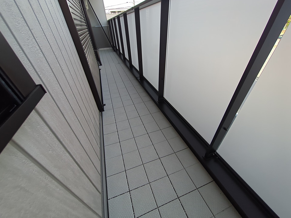 12/23 バルコニー