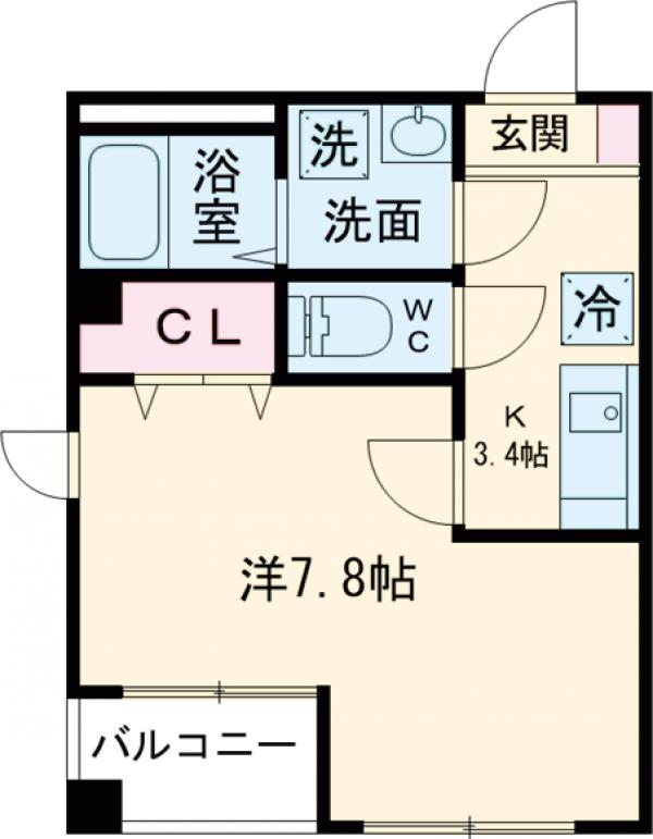 プロムナドゥ瑞江の間取り
