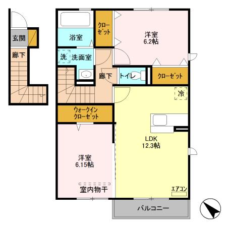 グランシャリオの間取り