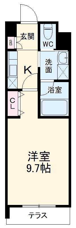 サプール津田沼の間取り