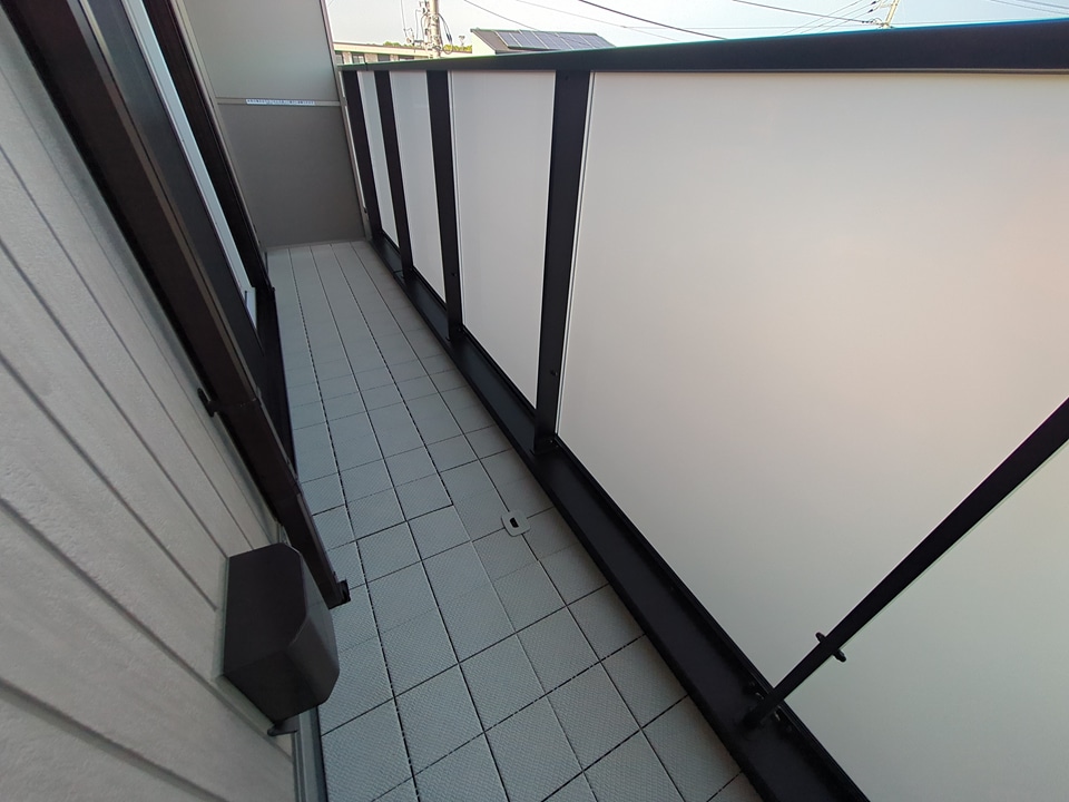 12/21 バルコニー