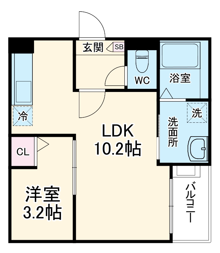 Jack izumi Ⅱの間取り