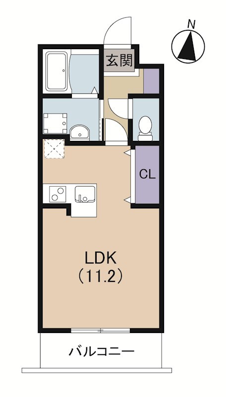 メゾンド・レアチーズの間取り