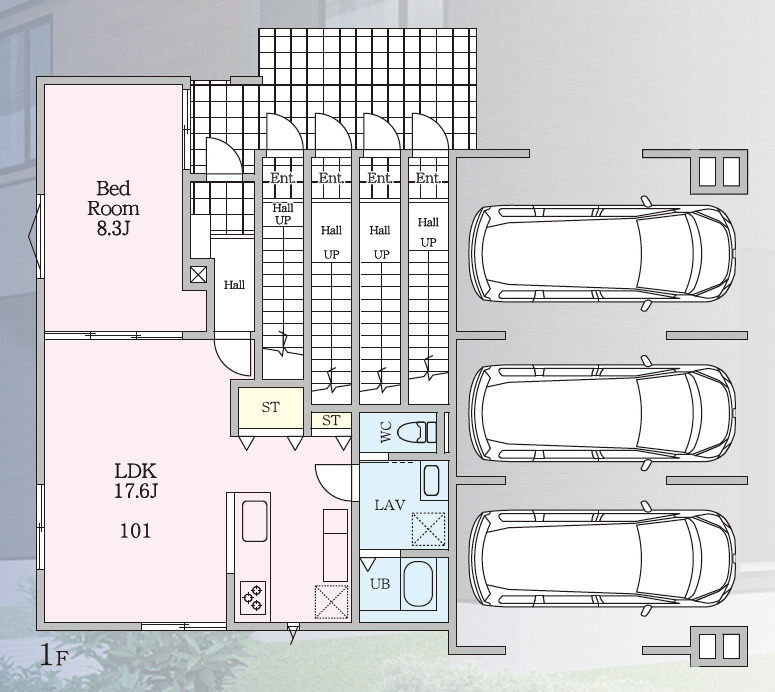 Ciel玉川町の間取り