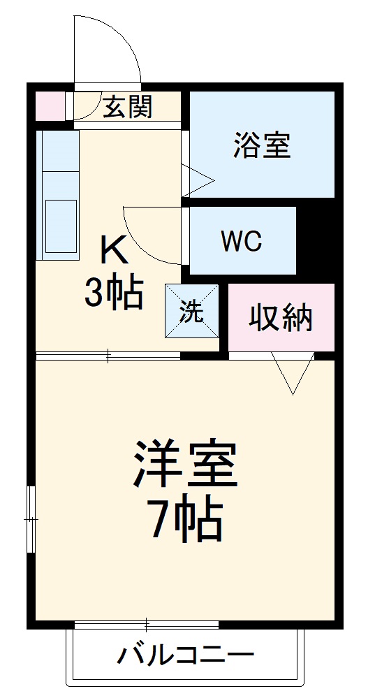 フォーブル湘南の間取り