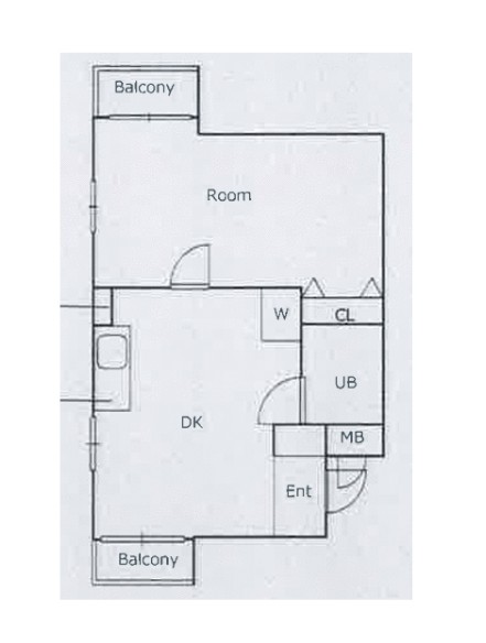 エヴェナール江戸川橋の間取り