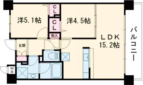 Maison porter bonheurの間取り