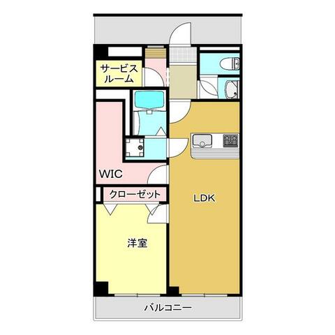 オリンピックマンション厚木の間取り