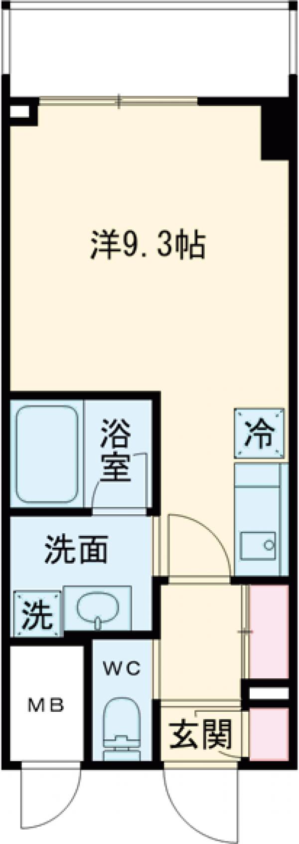 ART APARTMENT IN TOKYO NORTHの間取り