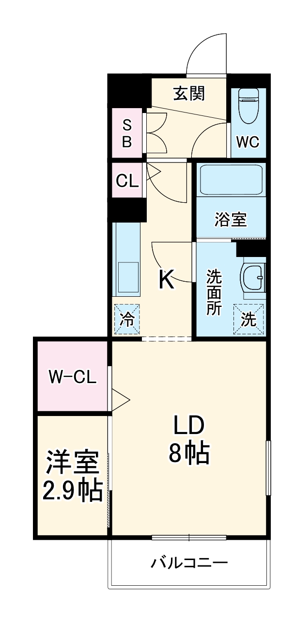 アルフレンテの間取り