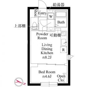 CASA PIAZZA品川イーストの間取り