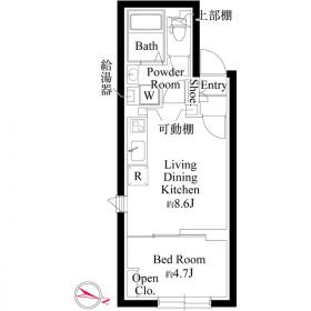 CASA PIAZZA品川イーストの間取り