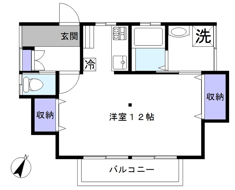 コーポ鈴木の間取り