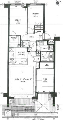ライオンズ青葉の森フォレストマークの間取り