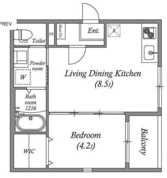 ハーモニーテラス大野の間取り
