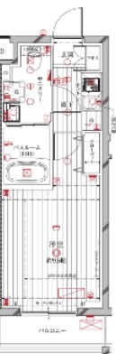 レガリス中野鷺宮の間取り