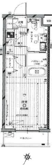 レガリス中野鷺宮の間取り