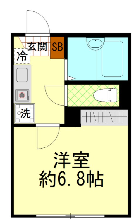 コンフォート川崎南町の間取り