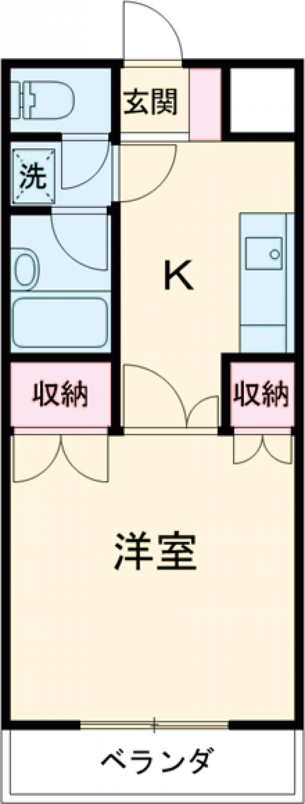 レジデンスムトウの間取り