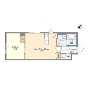 タスキsmart新大塚Ⅱの間取り