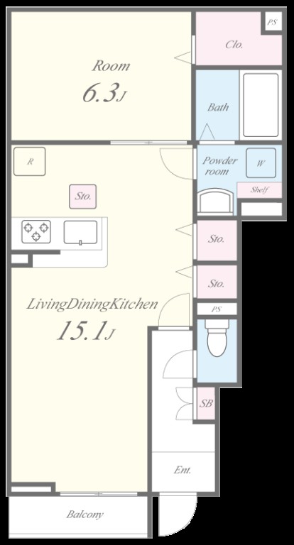 ルミセンスの間取り