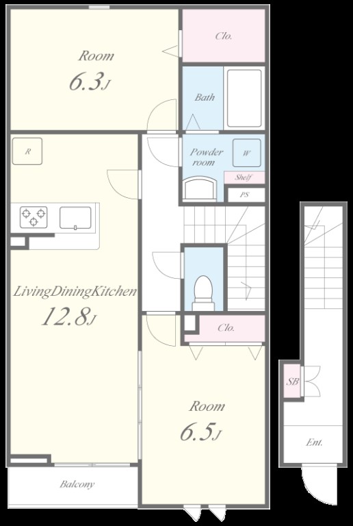 ルミセンスの間取り