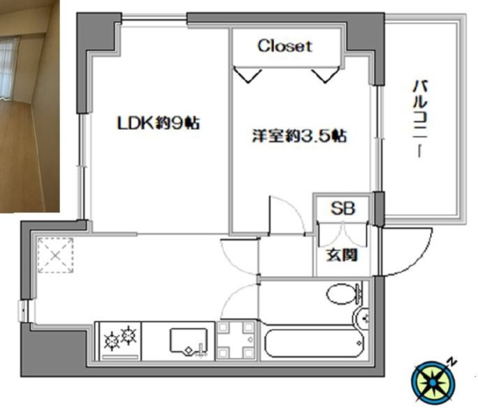 ダイアパレス三軒茶屋の間取り