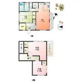 中野区鷺ノ宮?丁??建の間取り