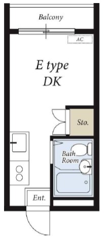 高津マンションの間取り