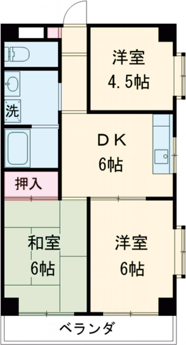 アルカディア葛西の間取り