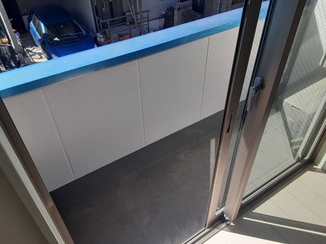 12/25 バルコニー